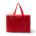 Glacière familiale avec intérieur isotherme et fermeture éclair 25 L couleur rouge deuxième vue