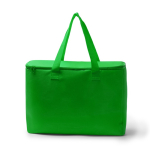 Glacière familiale avec intérieur isotherme et fermeture éclair 25 L couleur vert deuxième vue