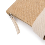 Sac isotherme en coton et jute avec intérieur isotherme 280 g/m² vue détaillée 2
