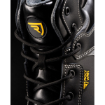 Chaussure de sécurité unisexe avec embout en fibre de verre Roly Iron couleur orange fluorescent vue détaillée 4