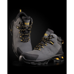 Botte de travail imperméable avec embout en fibre de verre Roly Lua couleur jaune vue détaillée 2