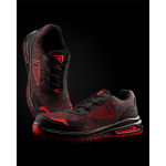 Chaussures de travail anti-perforation avec embout dur Roly Garnet couleur rouge vue détaillée 3