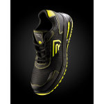 Chaussures de travail unisexes avec semelle double densité Roly Beryl couleur jaune fluorescent vue détaillée 1