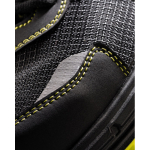 Chaussures de travail unisexes avec semelle double densité Roly Beryl couleur jaune fluorescent vue détaillée 5