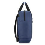 Sac à dos pour ordinateur en RPET avec bandes réfléchissantes 15,6'' couleur bleu foncé cinquième vue