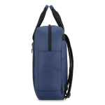 Sac à dos pour ordinateur en RPET avec bandes réfléchissantes 15,6'' couleur bleu foncé sixième vue