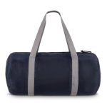 Sac de sport pliable avec poche avant et capacité de 20 L couleur bleu foncé quatrière vue