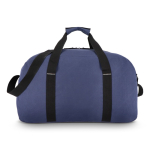 Sac de voyage ou de sport avec détails réfléchissants 35 L couleur bleu foncé quatrière vue