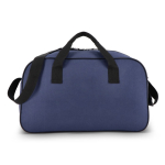 Sac de sport en PET recyclé avec double poche frontale 25 L couleur bleu foncé cinquième vue