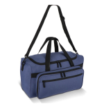Sac de sport et de voyage 37 L avec plusieurs poignées couleur bleu foncé troisième vue