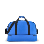 Sac de sport ou de voyage en polyester recyclé 50 L couleur bleu quatrière vue