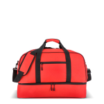 Sac de sport ou de voyage en polyester recyclé 50 L couleur rouge