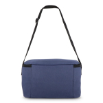 Sac isotherme portable avec sangle réglable, capacité de 5 L couleur bleu foncé quatrière vue