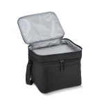 Sac isotherme à double compartiment avec poignées courtes 12 L couleur noir quatrière vue