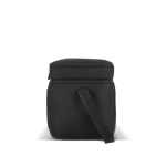 Sac isotherme à double compartiment avec poignées courtes 12 L couleur noir huitième vue