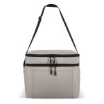 Sac isotherme à double compartiment avec poignées courtes 12 L couleur gris