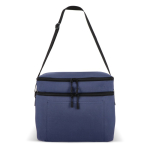 Sac isotherme à double compartiment avec poignées courtes 12 L couleur bleu foncé