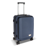 Valise cabine 20 pouces avec roues pivotantes à 360° couleur bleu foncé