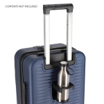 Valise cabine 20 pouces avec roues pivotantes à 360° couleur bleu foncé huitième vue