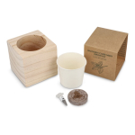 Kit de culture de menthe avec pot et substrat de coco68625b429b0dbdfc3996455c couleur naturel deuxième vue