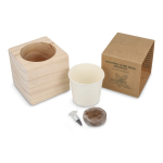 Kit de culture de basilic avec pot et substrat de coco68625b429b0dbdfc3996455c couleur naturel deuxième vue