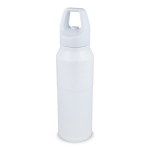 Gourde isotherme en acier inoxydable avec fermeture anti-goutte 500 ml couleur blanc