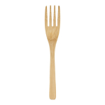 Boîte repas en inox avec couvercle en bambou, couverts et élastique couleur argenté sixième vue