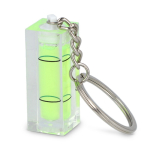 Porte-clés avec niveau à bulle pour les petits travaux couleur transparent