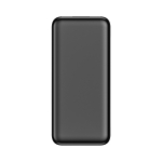 Batterie externe compacte à charge rapide avec écran LED 10 000 mAh couleur noir troisième vue