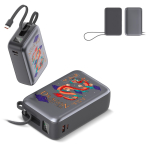 Batterie externe compacte avec charge rapide et écran LED 30 000 mAh