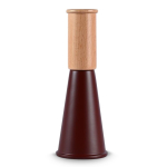 Moulin à sel ou à poivre en bois de hêtre Sagaform couleur rouge foncé