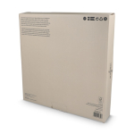 Assiette en céramique artisanale au motif moucheté Sagaform couleur beige cinquième vue