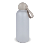 Bouteille mate anti-fuite avec bouchon rond et anse Sagaform 650 ml couleur gris