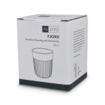 Tasse fabriquée en Europe avec housse en silicone noir, 280 ml couleur noir septième vue