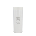 Gobelet isotherme en acier inoxydable avec couvercle anti-fuite 400 ml vue principale