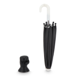 Support téléphone en forme de parapluie avec ventouse et protection couleur noir