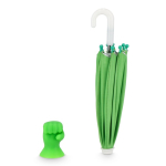 Support téléphone en forme de parapluie avec ventouse et protection couleur vert