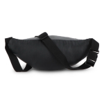 Sac banane en polyester résistant à l´eau avec une sangle ajustable couleur gris troisième vue