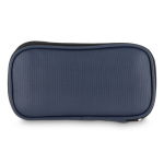 Pochette organisatrice technique en polyester 600D avec PU couleur bleu foncé troisième vue