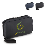 Pochette organisatrice en plastique recyclé avec fermeture éclair