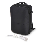 Sac à dos de voyage extensible et spacieux, compatible bagage cabine couleur noir septième vue