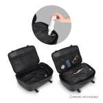 Sac à dos de voyage extensible et spacieux, compatible bagage cabine couleur noir huitième vue