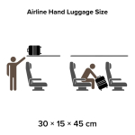 Sac à dos de voyage extensible et spacieux, compatible bagage cabine couleur noir