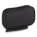 Étui organisateur compact pour accessoires technologiques couleur noir deuxième vue