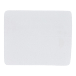 Chiffon en microfibre antidérapant pour lunettes et tapis de souris couleur blanc troisième vue