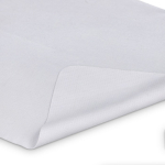 Chiffon en microfibre antidérapant pour lunettes et tapis de souris couleur blanc sixième vue