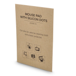 Chiffon en microfibre antidérapant pour lunettes et tapis de souris couleur blanc septième vue