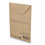 Chiffon en microfibre antidérapant pour lunettes et tapis de souris couleur blanc huitième vue