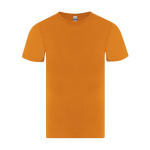 T-shirt adulte à manches courtes en coton avec col rond 150 g/m² couleur orange première vue