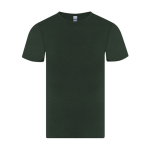 T-shirt adulte à manches courtes en coton avec col rond 150 g/m² couleur vert bouteille première vue
